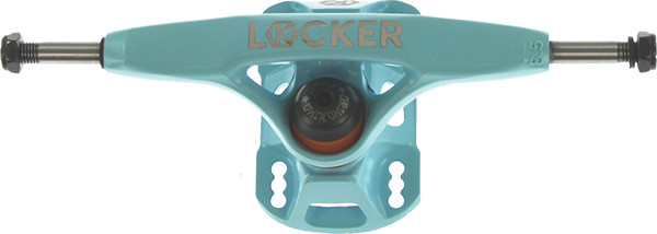 GRIND KING LOCKER TRUCKS SET 8.75 LIGHT BLUE