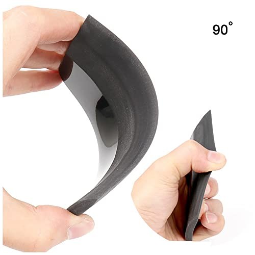 PPF Squeegee Soft Silicone Rubber Scraper Anti-Scratch TPU Coating Black