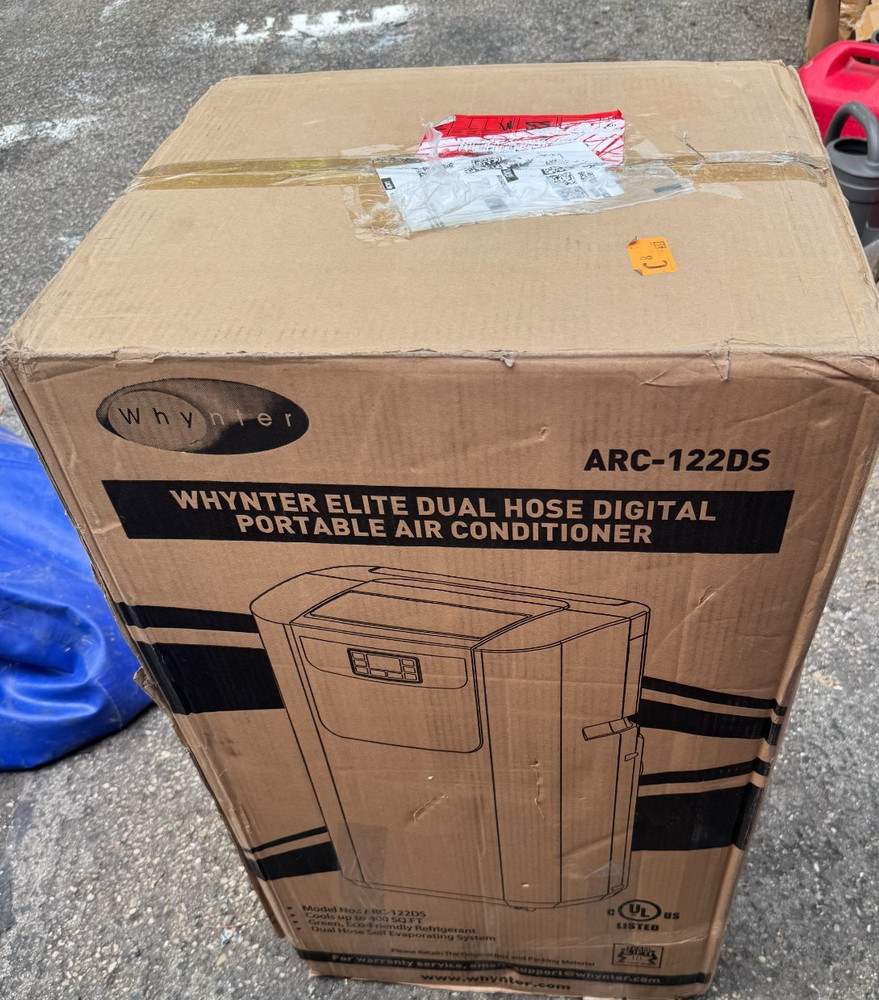 Whynter 7,000 (DOE) BTU Portable Air Conditioner Cools 400 Sq. Ft., Dehumidifier