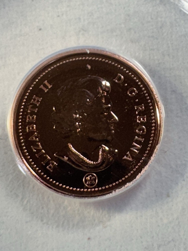 2008 Canada 1 Cent Graded MS 67 RD by ANACS