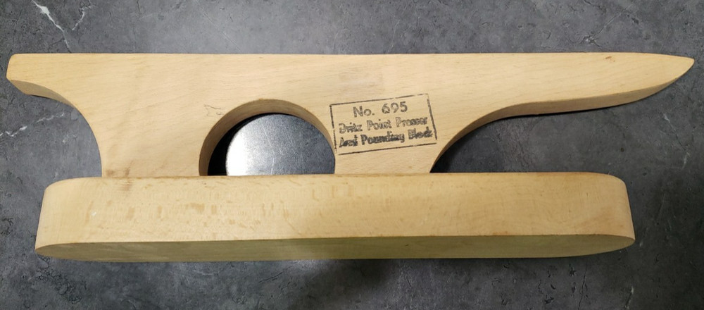 Dritz Point Presser & Pounding Block No. 695