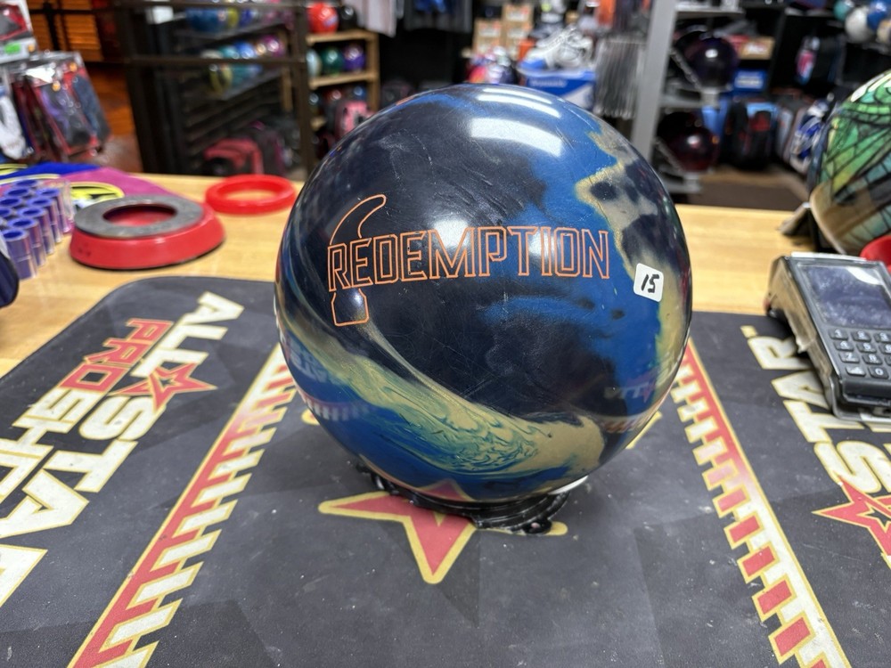Used Hammer Redemption Bowling Ball 15 Pounds