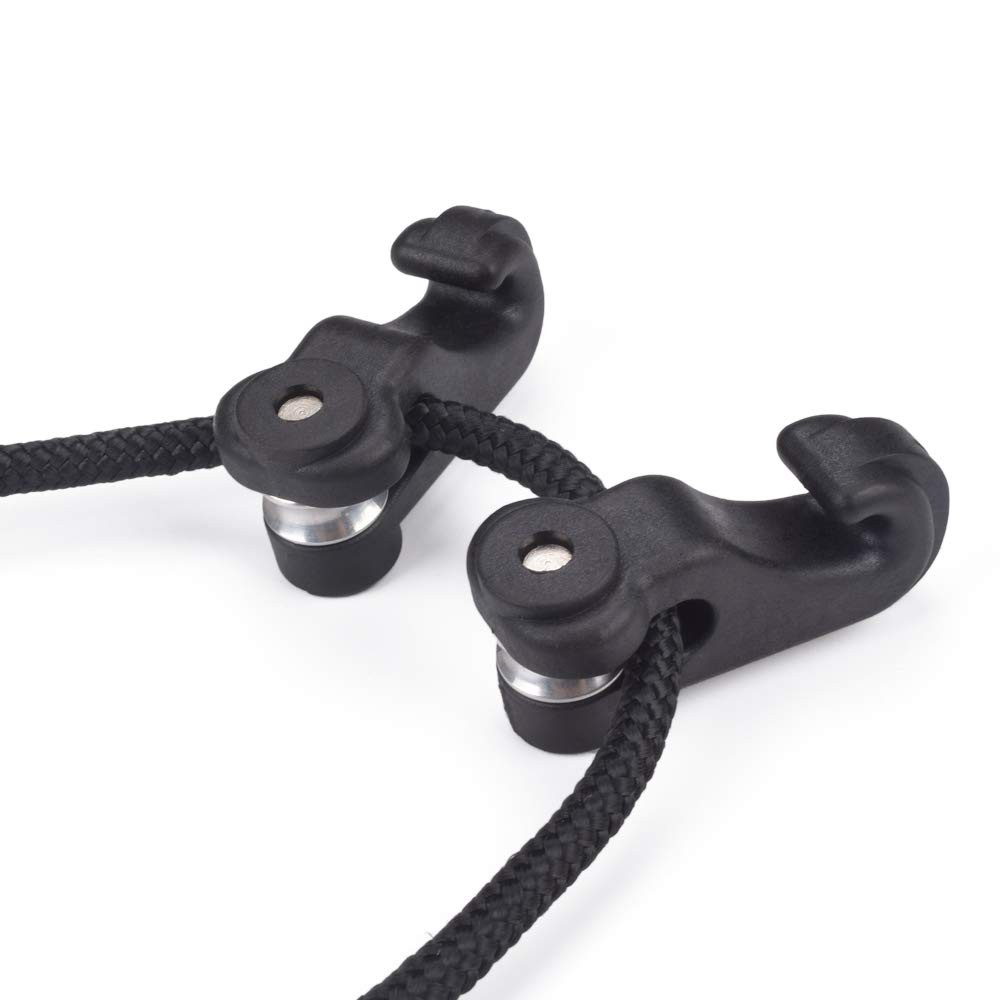 Crossbow Cocking Device Double Handle Crossbows Rope Black Rope(Extra Handle)