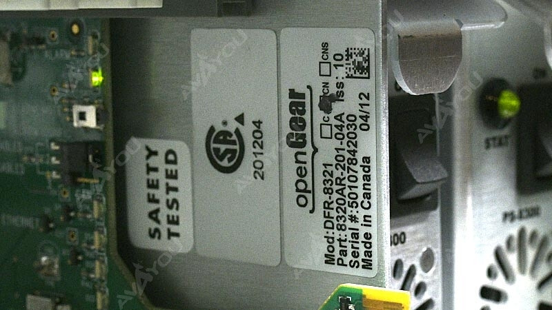 OpenGear DFR-8321 CN Frame w/ Network Controller MFC-8320-N 2x PS-8300