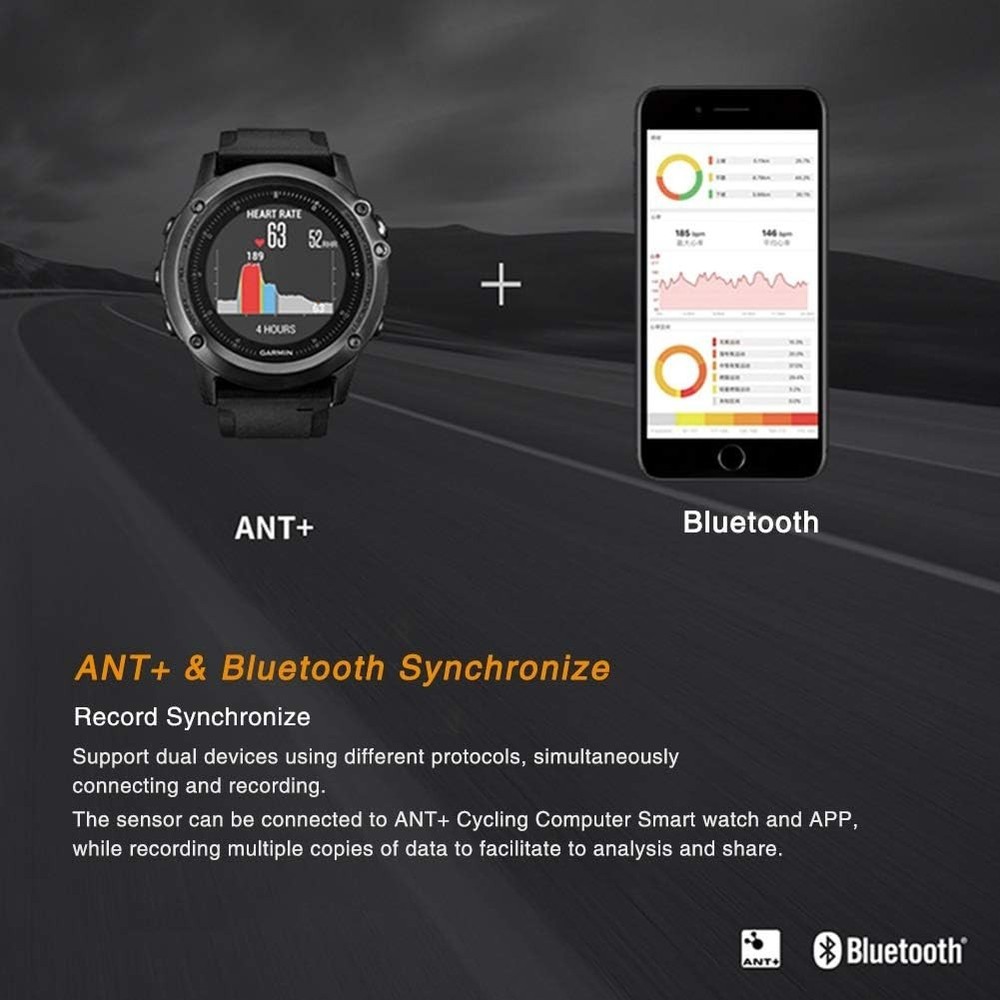 Lightweight Wireless Bike Computer Speed/Cadence Sensor for Ultimate Performance