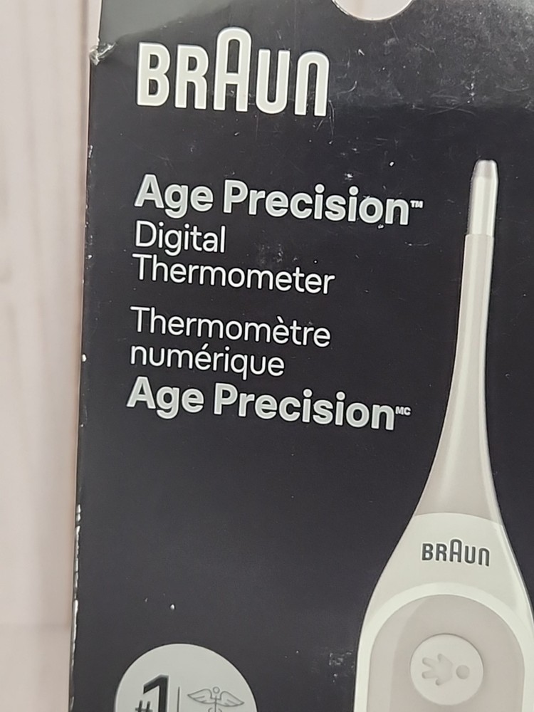 Braun PRT2000CA Digital Thermometer – Age Precision™ 8-Second Accurate Reading