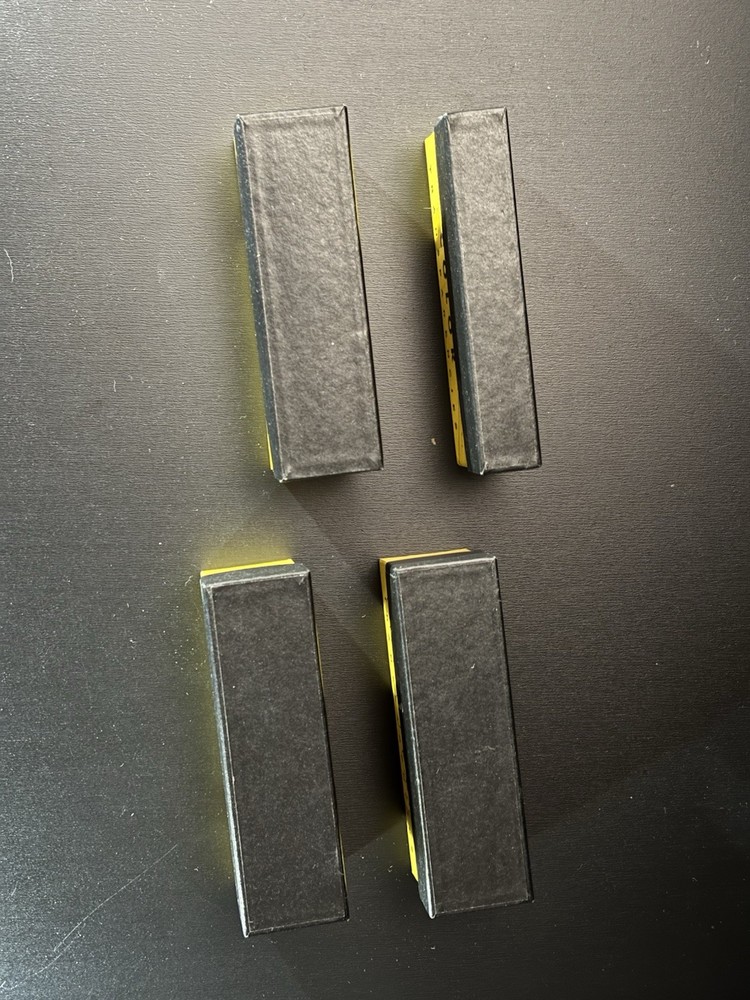 4 KODACHROME SLIDE STORAGE BOXES - EMPTY WITH LIDS - 2 SIZES