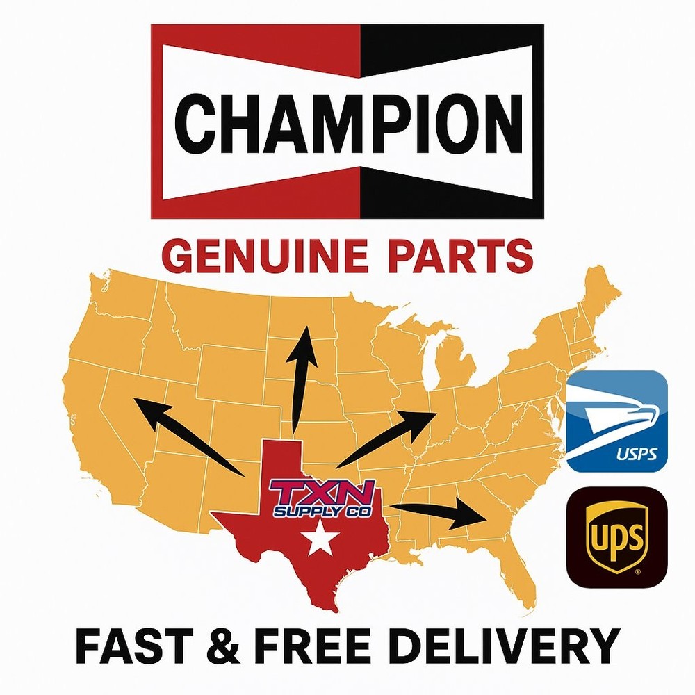 Champion 931M Marine Spark Plug QL82C - 4 Pack