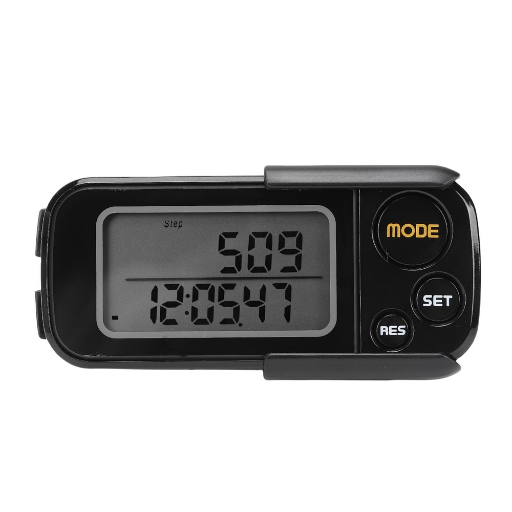 Walking 3D Pedometer With Large Digital Display 30 Days Memory Accurate Step