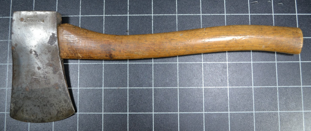 HURD'S RAZOR BLADE - CAMP HATCHET - ALL ORIGINAL
