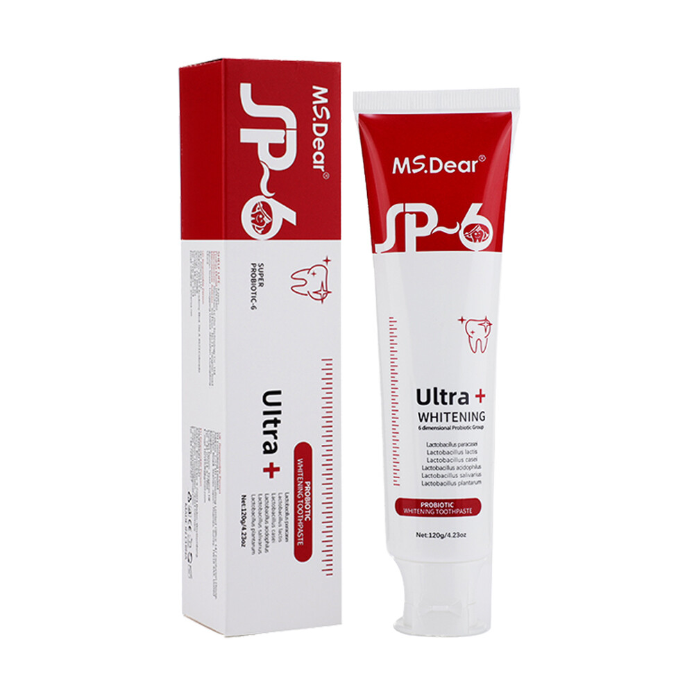 1-10Pcs Super Probiotic SP-6 Toothpaste Probiotics Bright White Toothpaste Sp 6