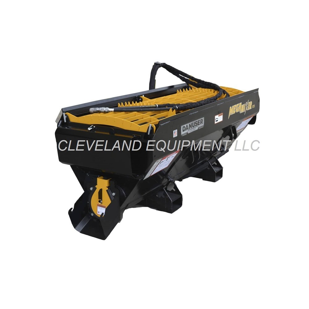 DANUSER S75 MEGA MIXER ATTACHMENT SkidSteer Loader Feed Sand Cement Auger Bucket
