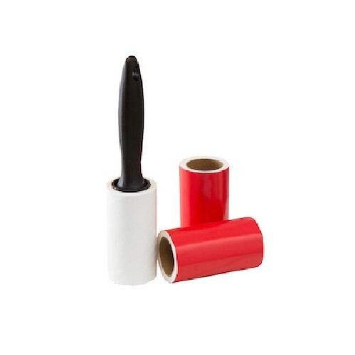 Home Basics 3-Pack Lint Roller Lightweight Handle Ex Sticky Refill 300 Sheets