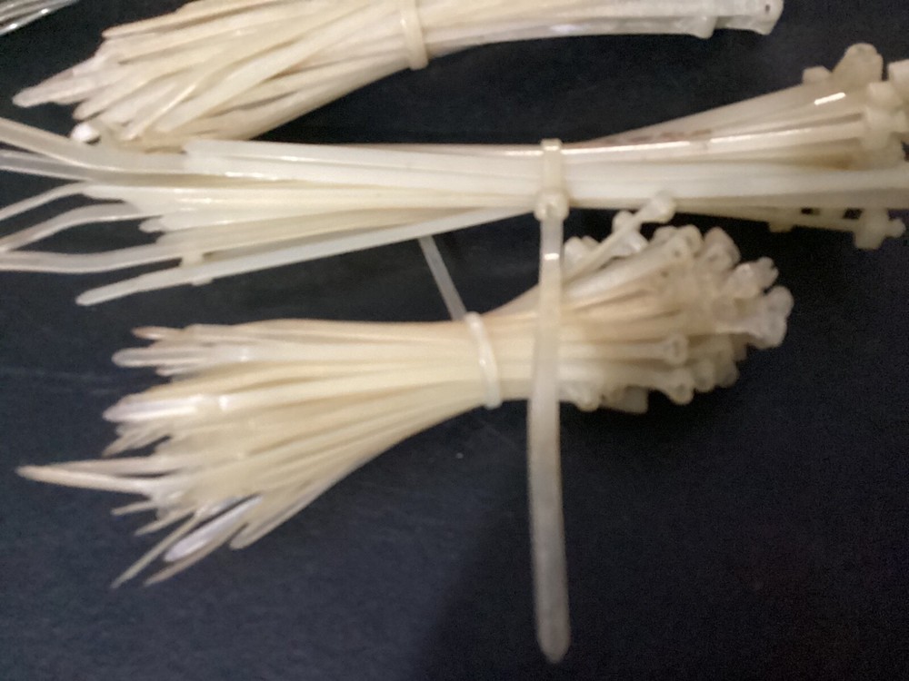 Lot of Assorted Size Plastic Wire Cable Ties