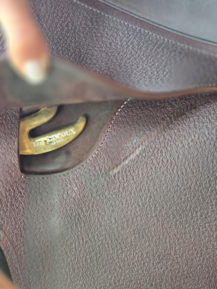 DEVOUCOUX Biarritz O SADDLE 17.5 2024 MED BROWN