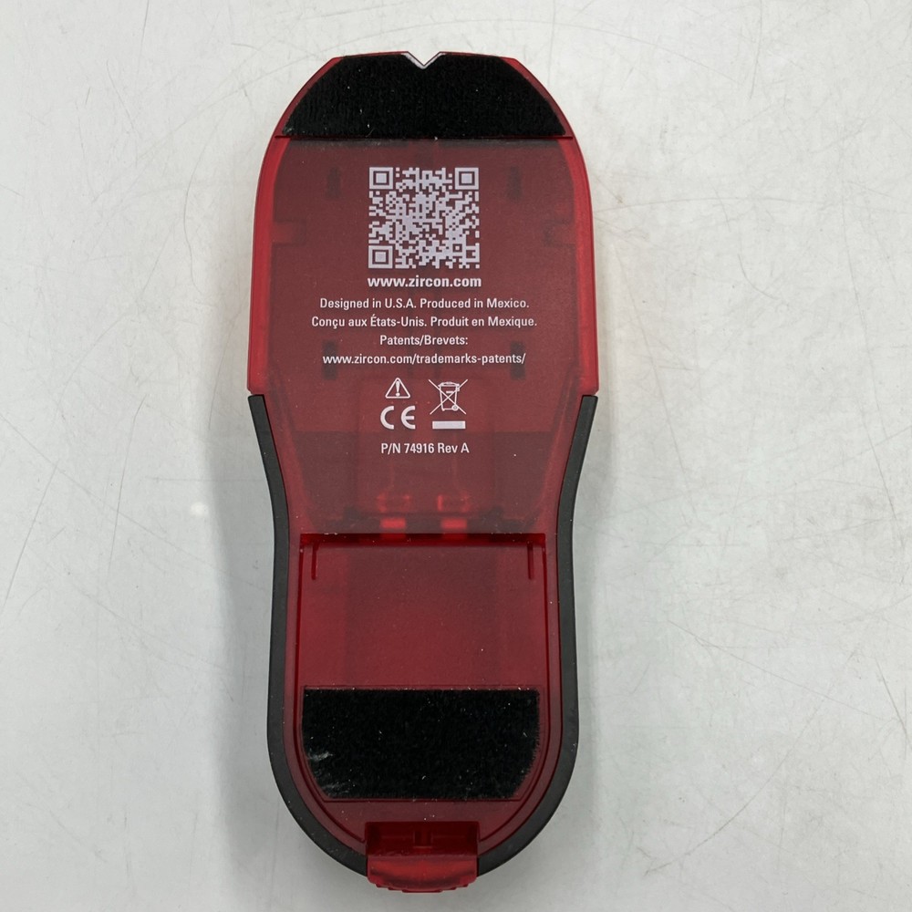 Zircon StudSensor HD70 Stud Finder LED Center Detection Wire Warning