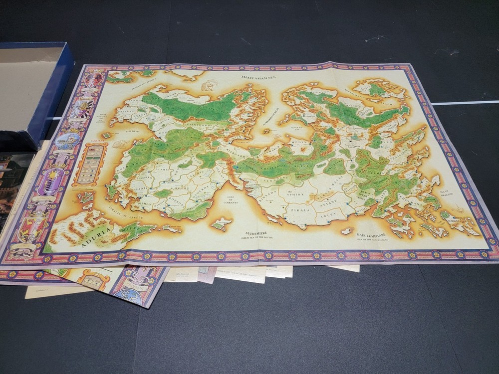Advanced Dungeons & Dragons, Birthright Campaign Box Set (TSR 3100) Incomplete