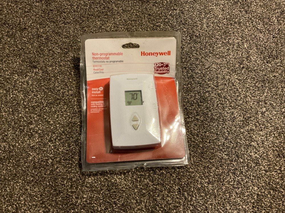 New Honeywell non-programmable thermostat RTH111B