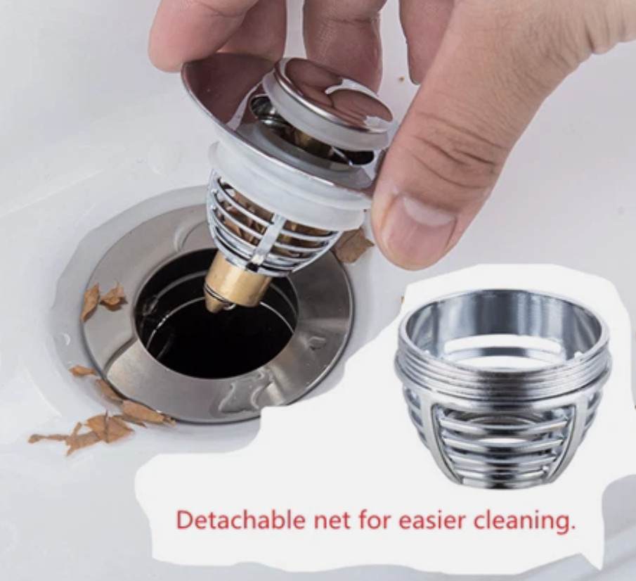 USA Universal Drain Magic Sink Stopper - Instantly Replace Broken Stoppers