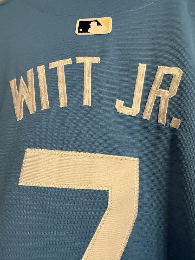 NEW- WITT JR #7 GAMETIME ROYALS JERSEY SIZE MEDIUM