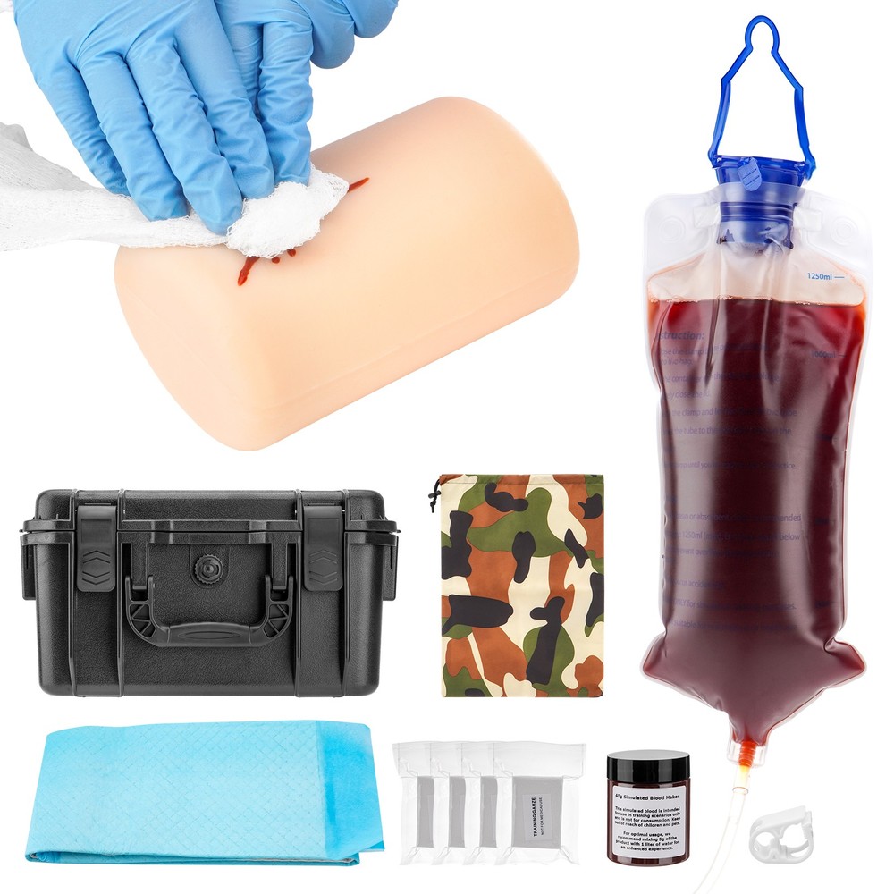 Wound Bleed Kit Wound Trainer Kit First Aid Trainer Wound Education Training US