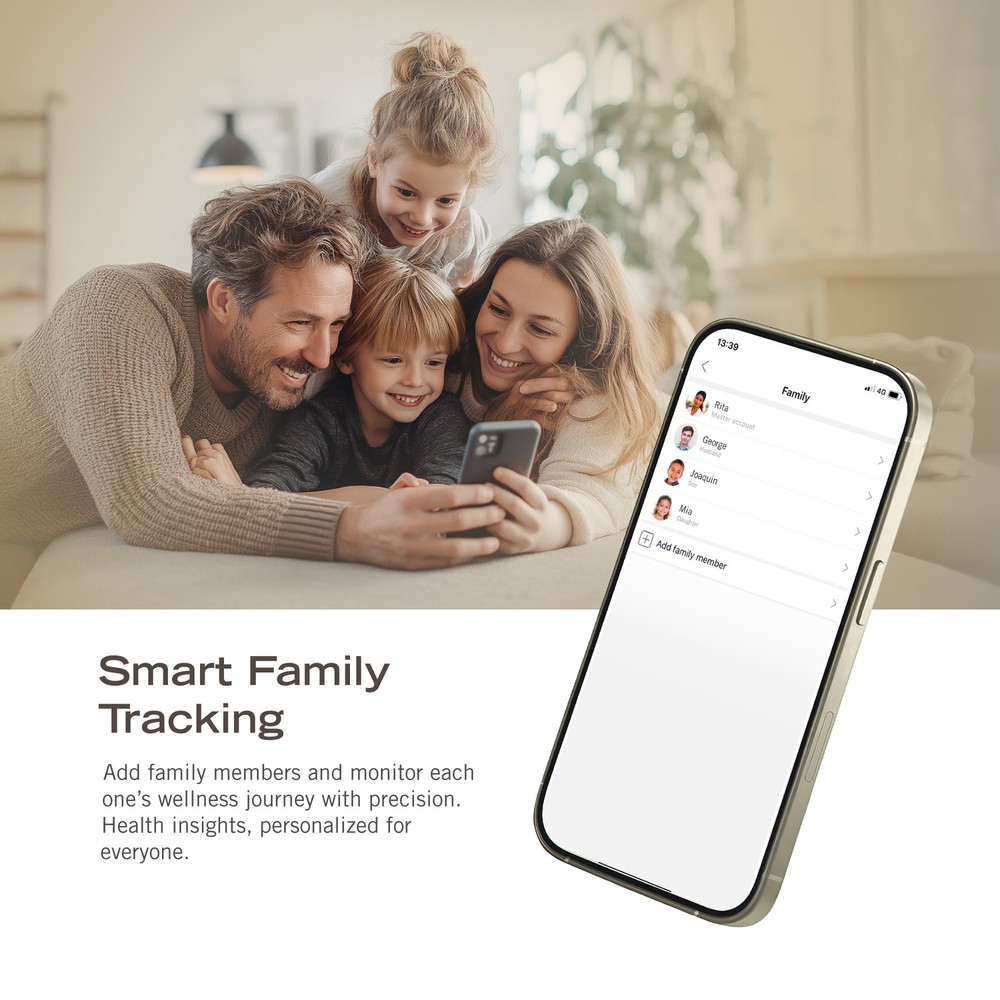 Smart Body Tracker Scale Plus, 440-Lb. Capacity