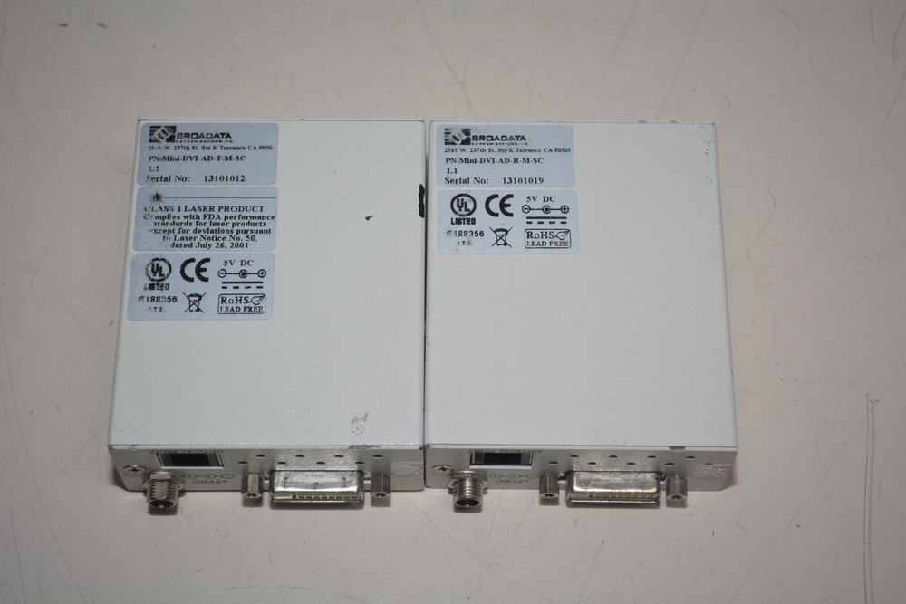 Broadata Mini-DVI-AD-RX & AD-TX Receiver / Transmitter #W3307