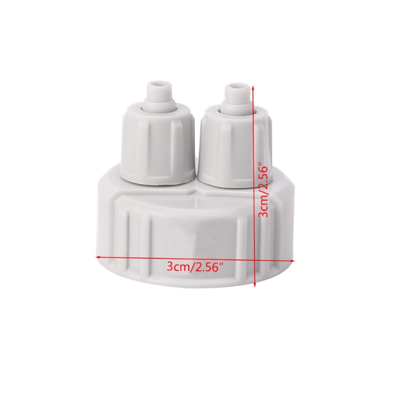 CO2 Diffuser Cap Quick Twist Counter for Aquarium Planted for Tank