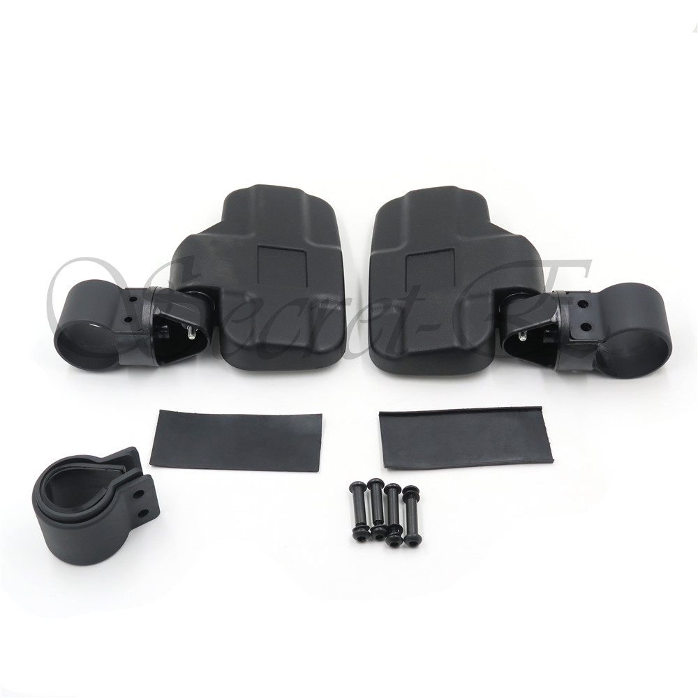 UTV Offroad Side View Mirror Set for High Impact Break-Away Large SuperWide View