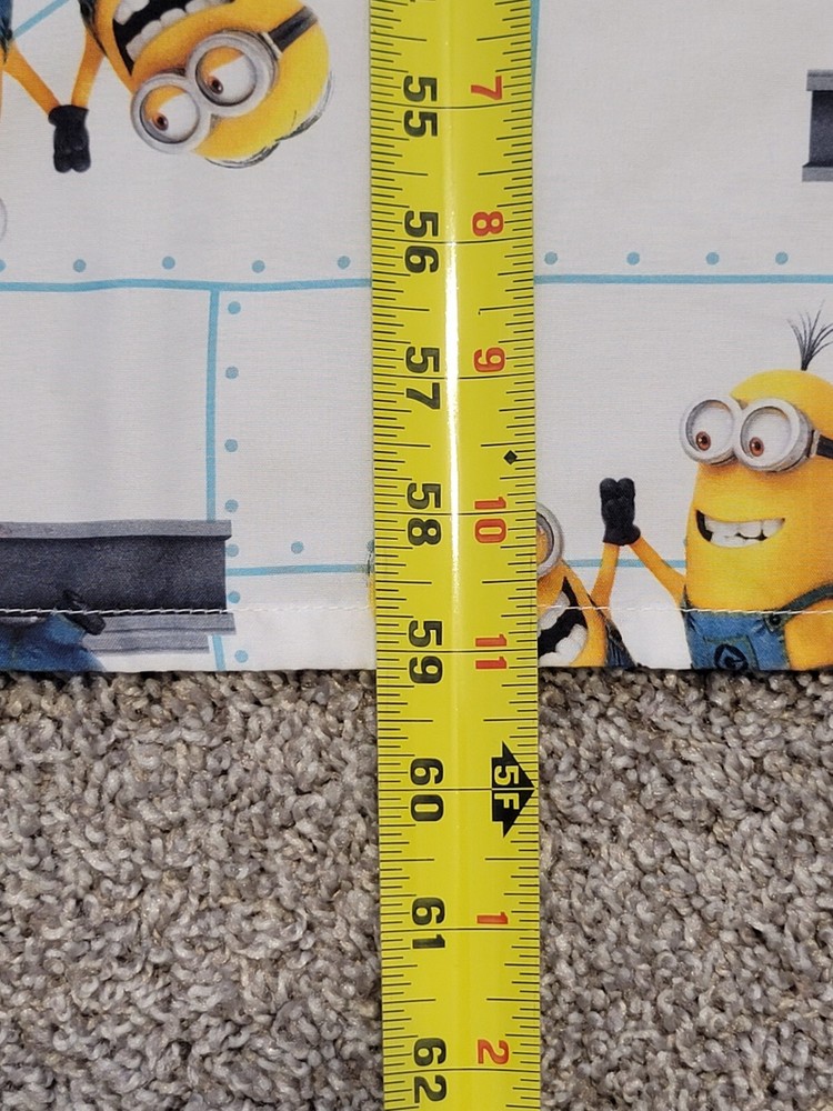 DESPICABLE ME Crib Sheets COMFORTER Drape Panel 2016 MINION MISHAPS 4 Piece Set