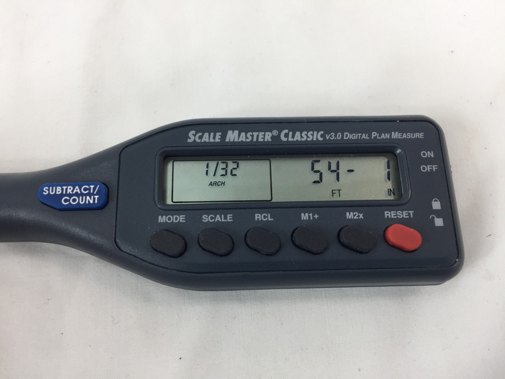 Calculated Industries Scale Master Classic Model 6020 Rolling Calculator