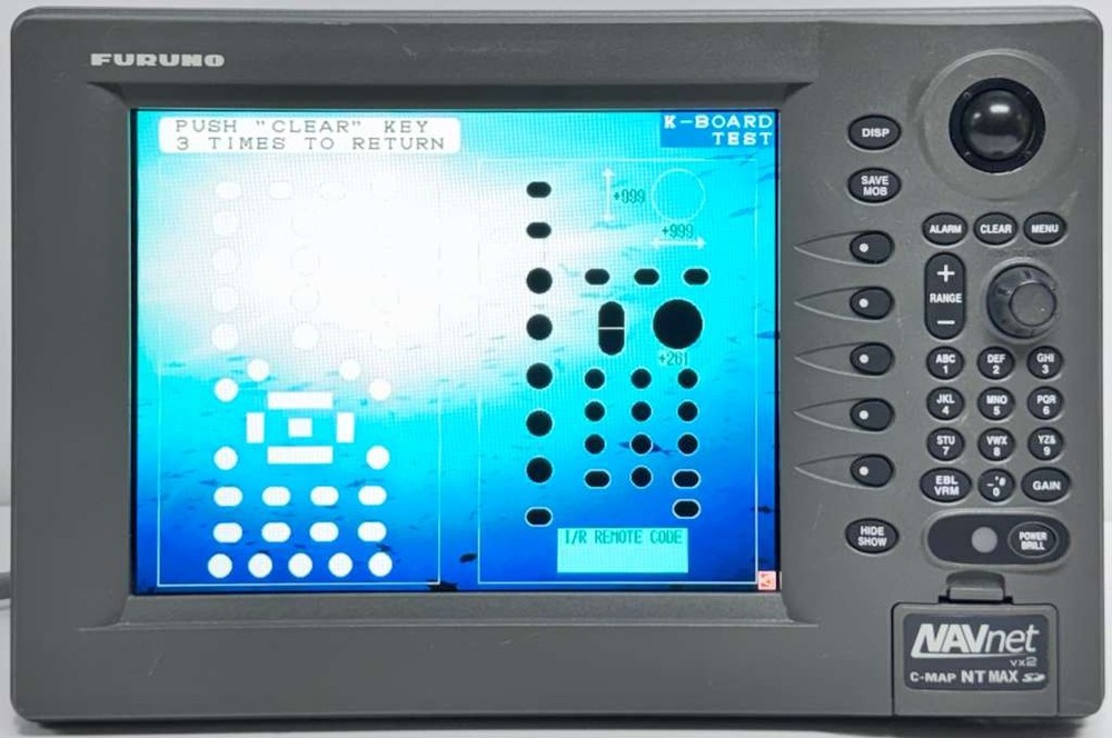 Furuno RDP 149 VX2 10" Navnet GPS Radar Chartplotter Display C-Map Clean