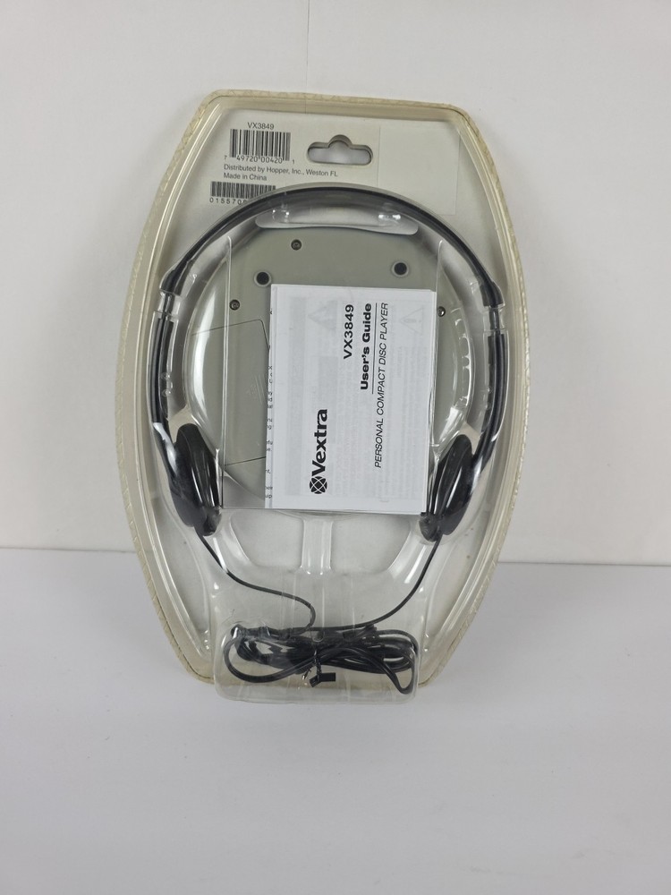 Vintage Vextra CD Player NEW/SEALED Programmable Memory Silver