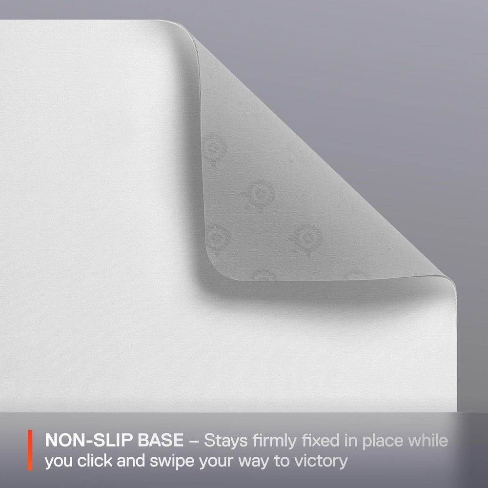 SteelSeries QcK Gaming Mouse Pad - Micro-Woven Surface - Optimized Tracking