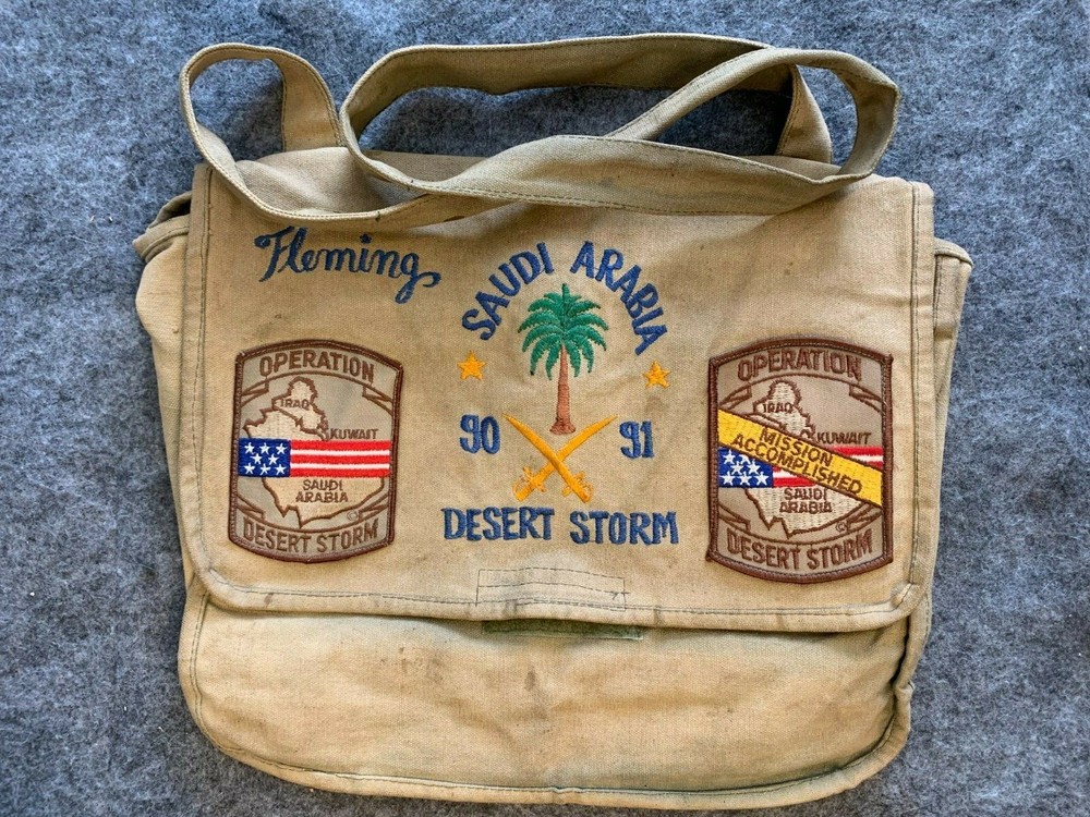 Desert Storm Commemorative Utility Shoulder Bag