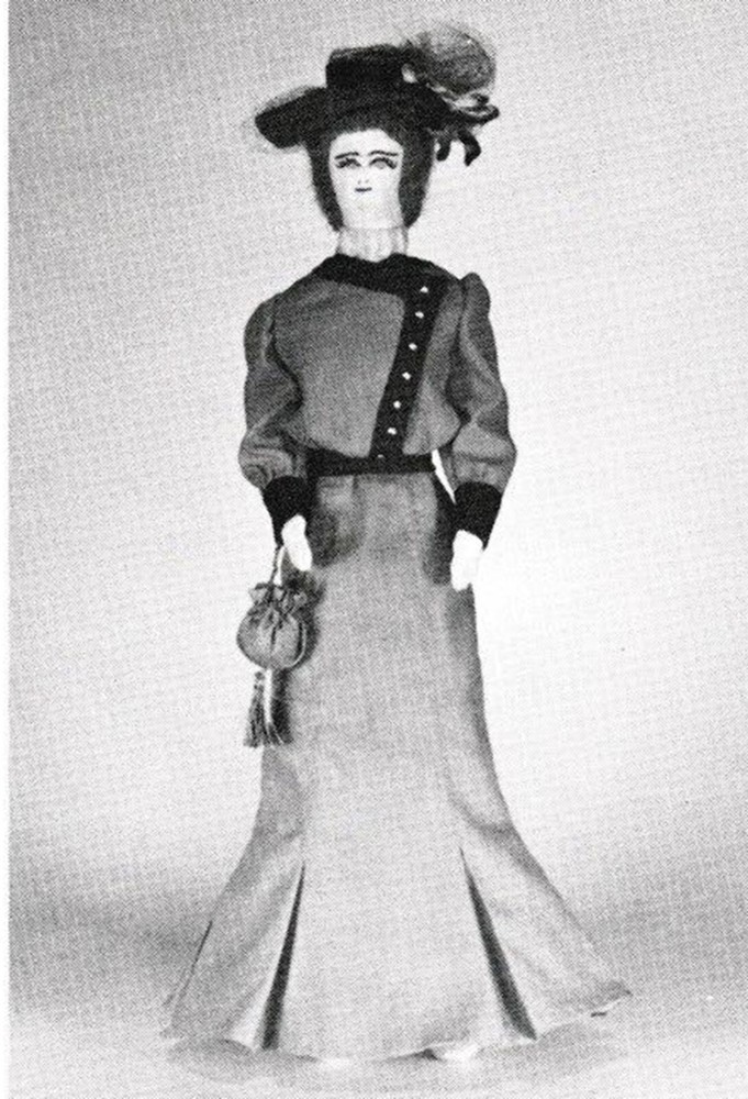 Nettie Easter Parade Doll Patterns Hats with 11 1/2" Cloth Doll