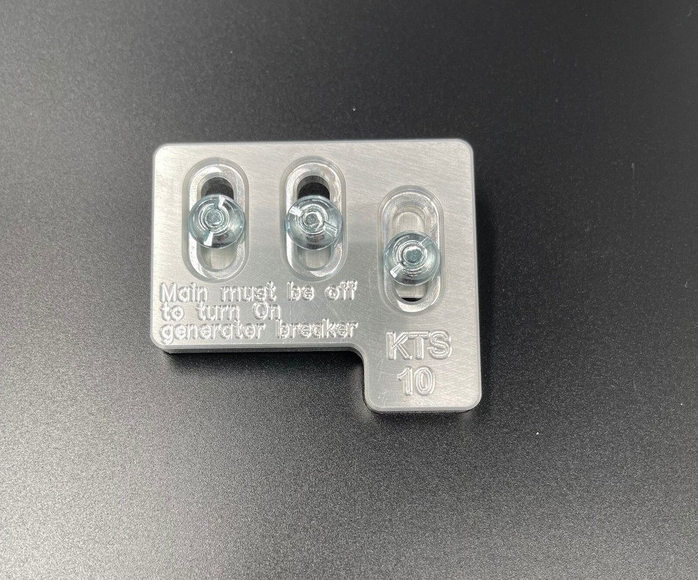 Generator Interlock Kit , Siemens 200 Amp Panel Murray 200 Amp Panel