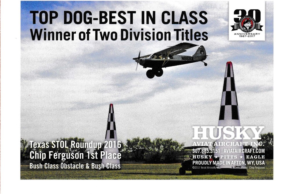 Three Husky Aircraft Ads 9/1/2025j