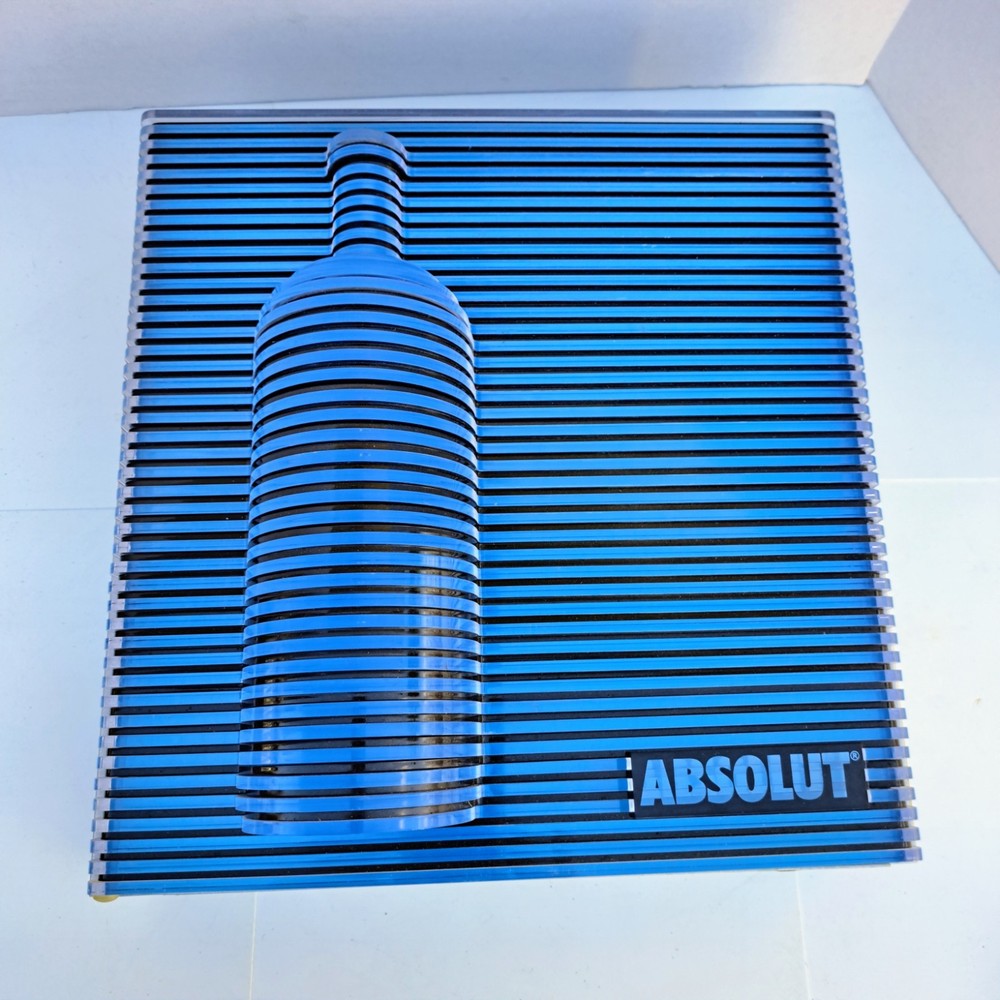 Absolut Vodka Advertising Light-Up Bar Sign Untested