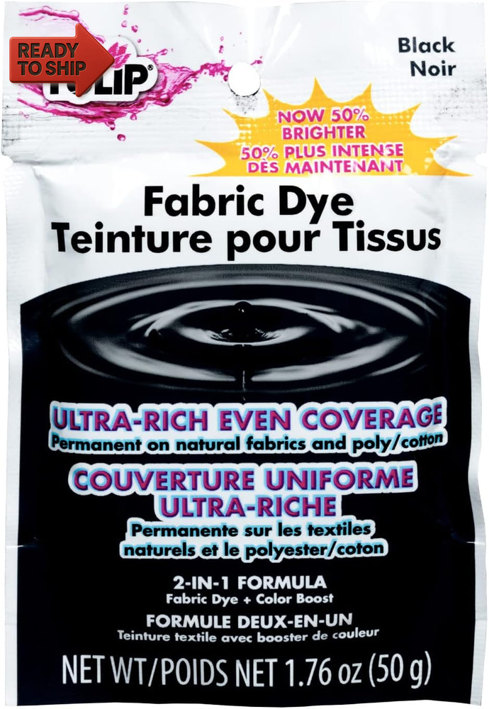 Tulip Permanent Fabric Dye- Black (26588)