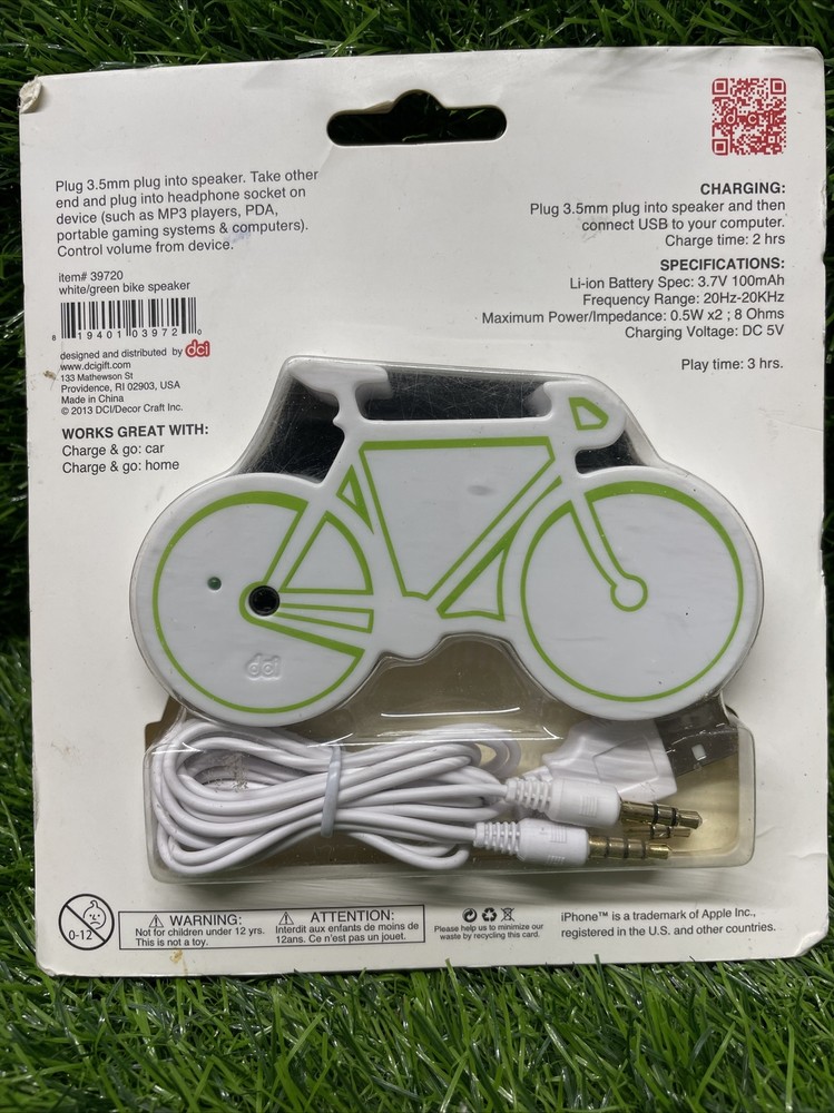 vintage bike speaker funkyfonic computer speaker USB AA-1