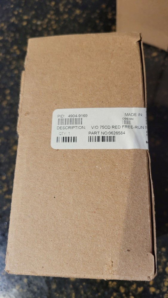 (NEW) SIMPLEX 4904-9169 - STROBE 75CD -RED