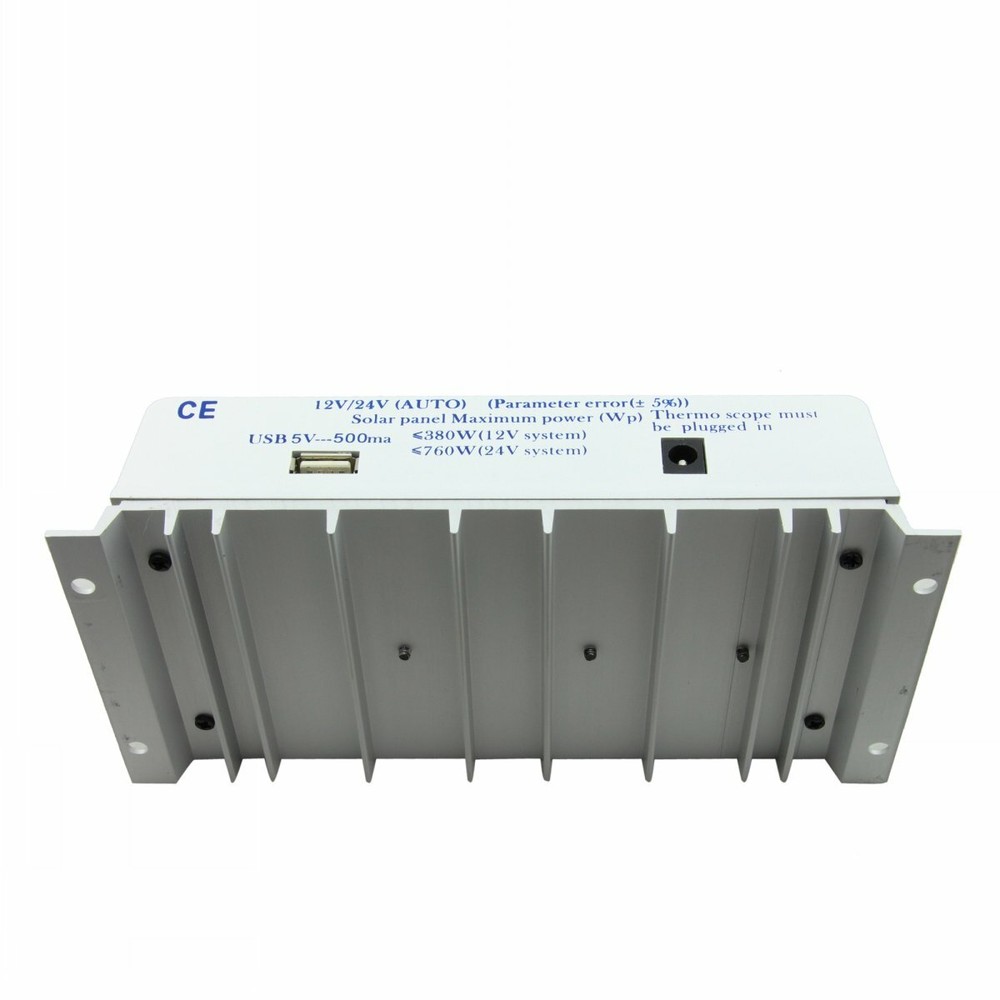 MPPT Solar Panel Regulator LCD 20A-80A 12V/24V Charge Controller 3 Timer LCD USB