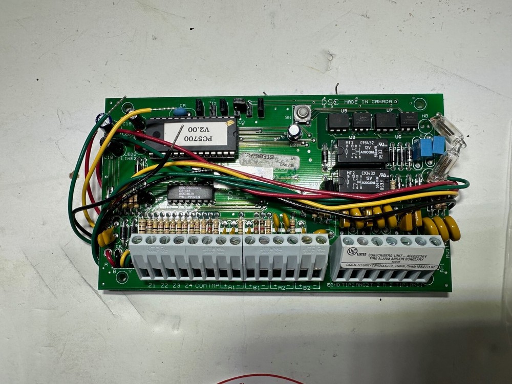 DSC 70000319 PC5700C FIRE/BURG PCB CIRCUIT BOARD