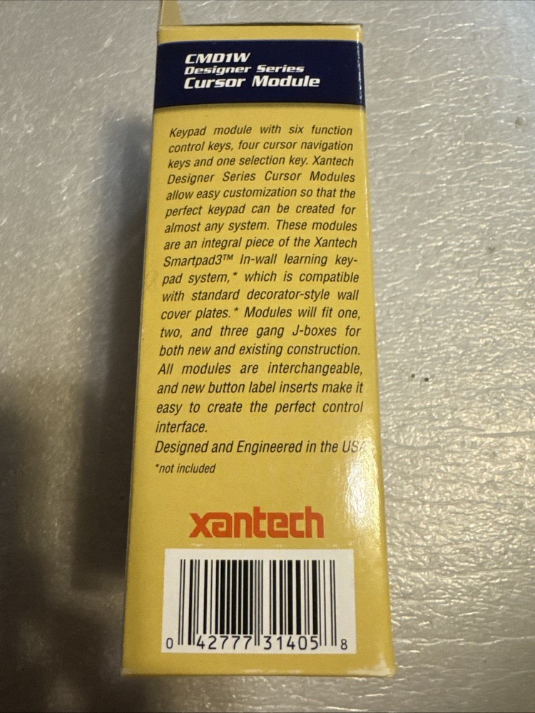 NEW Xantech CMD1W Designer Series Cursor Module