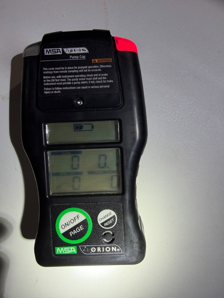 MSA Orion Four Gas Meter with Charger