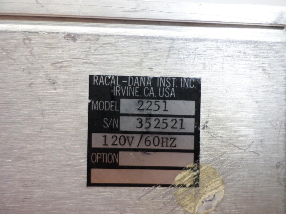 Racal Dana 2251 Counter Timer