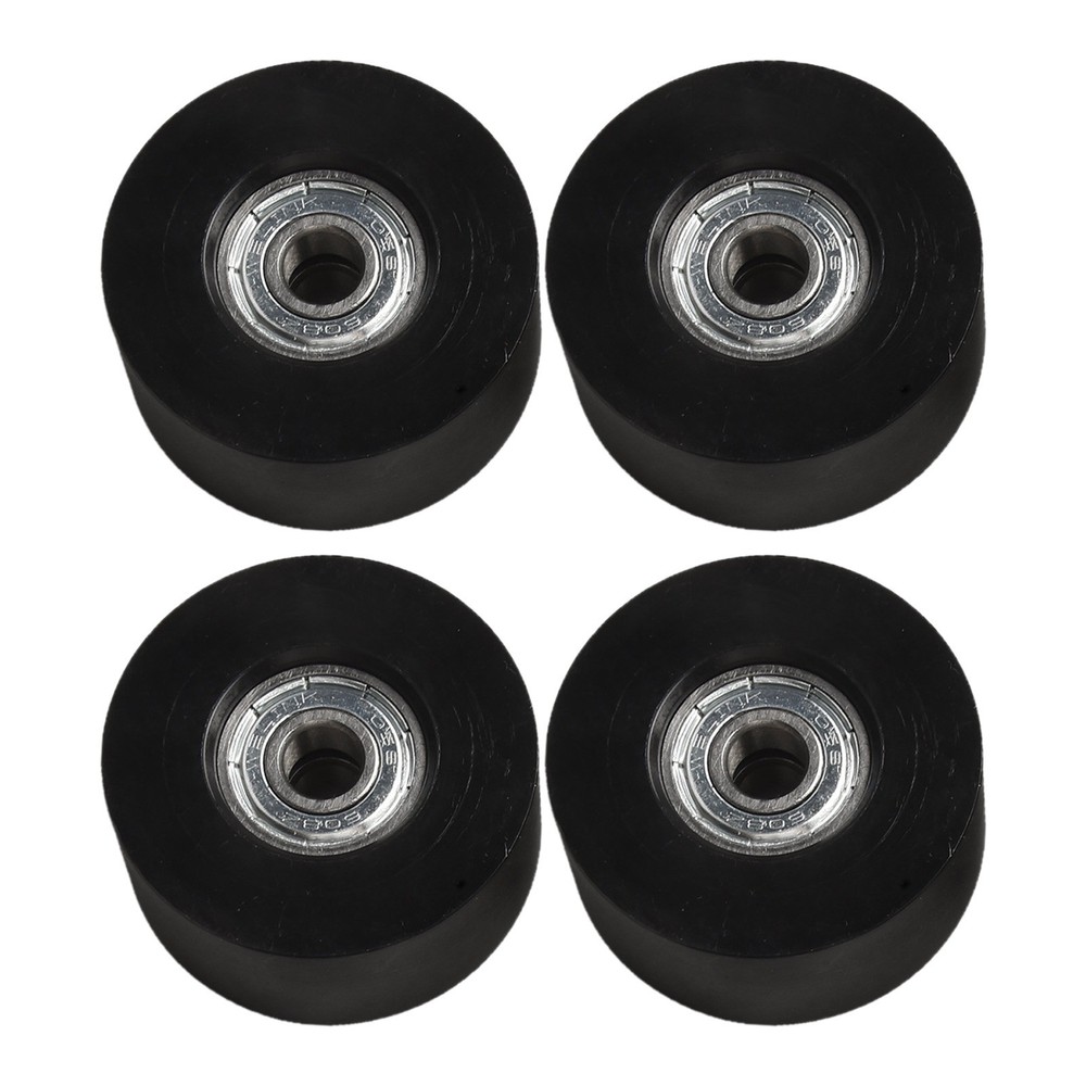 4pcs Rowing Machine Wheel Set Heavy Duty Design for Enhanced Stability