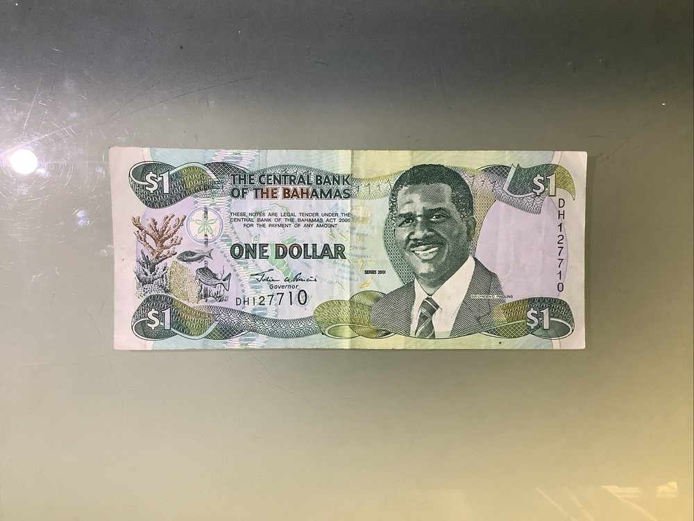 Bahamas 1 Dollar 2001 Circulated