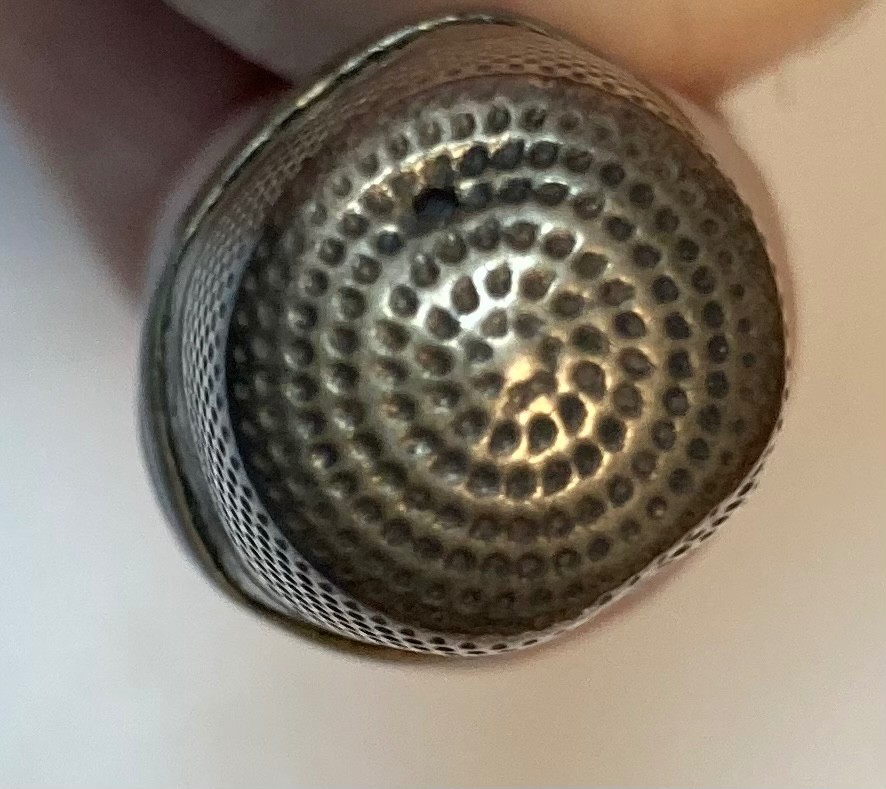 Sterling Silver Thimble No. 10